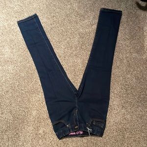 Children’s Place size 10 Child adjustable elastic waist blue skinny jeans